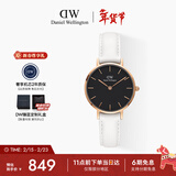 丹尼尔惠灵顿（DanielWellington）DW女士手表小众轻奢流金皮质石英腕表送女友情人节礼物DW285