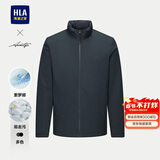 HLA海澜之家棉衣男轻商务时尚保暖立领索罗娜外套男冬过年