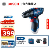 博世（BOSCH） 手电钻充电电钻电动螺丝刀锂电池家用工具箱全套套装GSR120-LI 【2.0Ah×1块电池】