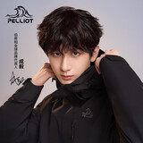 伯希和（Pelliot）【山野经典2.0】户外抓绒三合一冲锋衣男女秋冬外套11340105黑XL
