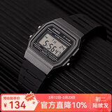 卡西欧手表 时尚简约复古小方块 潮流运动百搭电子表学生表考试表 F-91WM-1B