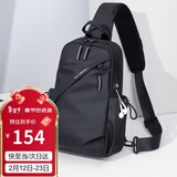 高尔夫（GOLF）胸包男士斜挎包男休闲单肩包ipad手机包运动骑行背包情人节礼物