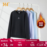 361°卫衣女春季加绒外套运动休闲圆领长袖套头衫上衣662344801D-6