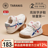 泰兰尼斯冬季学步鞋加绒保暖男宝宝鞋子女童婴儿鞋软底机能鞋白/蓝/红24