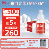 昆仑山矿泉水 饮用天然弱碱性 500ml*20瓶 整箱装 高端矿泉水
