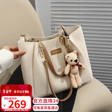 爱情海牛皮包包女包托特包大容量单肩高端品牌生日礼物高级感送女友老婆