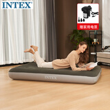 INTEX单人充气床垫家用空气床办公室午休气垫床自驾野营帐篷垫折叠床