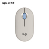罗技（Logitech）PEBBLE 2.0 无线蓝牙鼠标 静音鼠标 办公鹅卵石便携 升级Pebble2代 沙色