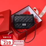 viney牛皮包包女包品牌链条包轻奢单肩斜挎包生日礼物高端送女友老婆