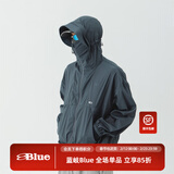 NOTHOMMEBLUE蓝岐防晒衣轻薄透气抗菌除臭外套户外皮肤衣（含女款） 灰蓝色（抗菌除臭防泼水版） M