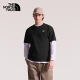 北面（The North Face）T恤男女户外时尚透气休闲棉半袖短袖 JK3 L