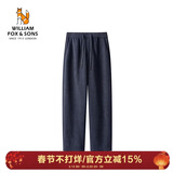 William fox&sons新复古回潮加厚3A抗菌自FA热保暖面料直筒灯芯绒裤 灰蓝 XL