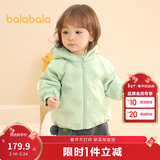 巴拉巴拉童装儿童羽绒服宝宝女童男童2025年冬季保暖外套宝宝上衣萌趣轻薄