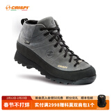 CRISPI【经典款】意大利户外登山鞋男秋冬中帮防水徒步鞋女MONACO GTX 灰色 56006000 39