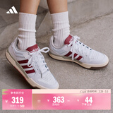 adidas ENTRAP美式校园风运动少年感复古篮球风板鞋男女阿迪达斯   白色/红色   43
