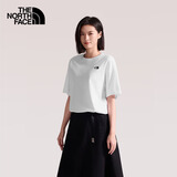The North Face北面男女同款短袖T恤户外亲肤透气8GWE 白色/FN4 XL