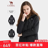 骆驼（CAMEL）户外羽绒冲锋衣男女三合一可拆卸滑雪服户外旅游外套 A9W11a8126