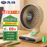 先锋风宝USB小风扇空气循环家用风扇台式电风扇小型轻音节能对流换气扇桌面风扇办公室学生小型电扇D17