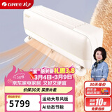 格力（GREE）1.5匹 京舒享 一级变频冷暖 AI节能 纯铜管壁挂式空调挂机 KFR-35GW/(35562)FNhCd-B1(WIFI)