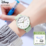 迪士尼（Disney）学生手表简约防水石英表双日历初中生高中生考试手表MK-11809GN