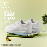 乔丹男鞋板鞋春夏款小白鞋空军一号厚底增高学生休闲运动鞋 纯净白 全新升级 39