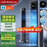 格力（GREE）【等离子除菌】家用空调扇加湿冷风扇水冷降温无叶塔扇节能冷风机制冷小空调 KS-06X70Dag