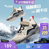 安踏儿童棉鞋男女大童户外加绒保暖棉鞋山脊运动棉鞋A12446932