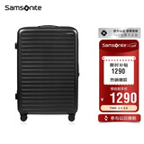 新秀丽（Samsonite）行李箱28英寸拉杆箱欧洲条纹大容旅行箱包托运密码箱黑色KF1