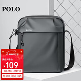 POLO单肩包男士商务斜挎包运动通勤iPad包小挎包手机包生日礼物送男友