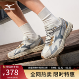 美津浓（MIZUNO）RACER S 软底轻便运动跑步鞋男女同款缓震透气休闲慢跑鞋 01/日系丹宁 44.5 (290mm)