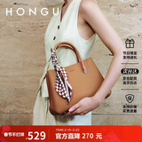 红谷女包单肩包女手提包包牛皮斜挎包丝巾搭配戴妃包 情人节送女友