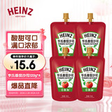 亨氏(Heinz) 番茄酱 番茄沙司 120g*4袋装 卡夫亨氏出品