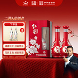 红星二锅头 富贵花开百年酒 兼香型白酒 42度 500ml*2 双支