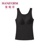 曼妮芬小奶皮无痕内衣女带胸垫吊带芒果杯舒适女士打底衫可外穿上衣背心