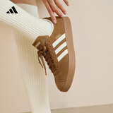 adidas「T头鞋」VL COURT复古休闲板鞋德训鞋男女阿迪达斯轻运动   岩层青铜色/乳白色/黄色 (推荐女生买小半码)   43