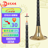宏艺凤鸣（HongYiFengMing）仿乌木D调黄碗初学练习演奏高端成人唢呐乐器全套