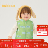巴拉巴拉童装儿童马甲两面穿背心2025新款秋冬装羊羔绒上衣服男女宝宝衣服