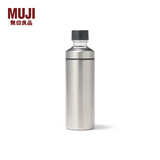 MUJI不锈钢 可装碳酸饮料 保冷水杯 保温杯子大容量 银白色 700ml