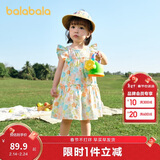 巴拉巴拉宝宝连衣裙婴儿裙子儿童公主裙女童夏装2025甜美时尚208225111005