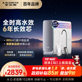 史密斯（A.O.SMITH）佳尼特净水器 蓝鲸1000G 家用净水器厨房专用台下用净水机直饮一体机 6年RO膜 冠军之选CR2500AE1