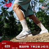 NEW BALANCE NB327 官方休闲鞋男鞋女鞋情侣复古舒适增高元祖灰情侣运动鞋 灰色/白色 MS327LAB 42.5 (脚长27cm)