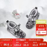 巴拉巴拉童鞋儿童雪地靴防滑防水新冬季男童女童棉靴宝宝靴子加绒加厚