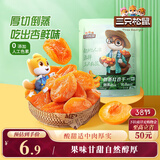三只松鼠倒蒸红杏干106g/袋 蜜饯果干果脯办公室休闲零食