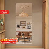 安尔雅 穿衣镜高清超白全身镜子无框粘贴墙卧室客厅试衣镜家用浴室镜7