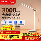 飞利浦（PHILIPS）充电学习护眼台灯家用充插两用护眼大学生宿舍床头灯小雅标准版