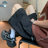 顶峰保罗（Dingfengbaoluo）工装短裤男夏季美式速干宽松休闲百搭运动中裤RF66黑色XL