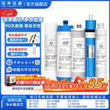 洁净世家适用沁园净水器滤芯10寸款RO-185/RU185系列全套PP棉活性炭反渗透膜 RO-185F【全套5支】