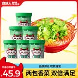 食族人香菜酸辣粉108g*6桶 重庆味红薯粉 整箱装 粉丝方便面 夜宵速食