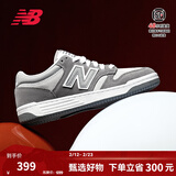 NEW BALANCENB官方板鞋男鞋女鞋复古休闲平底鞋低帮百搭运动鞋BB480L系列 浅灰色/深灰色 BB480LEC 46.5 (脚长30cm)