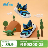361°童鞋 儿童学步鞋春秋男女童软弹毛毛虫鞋运动宝宝鞋 黑24